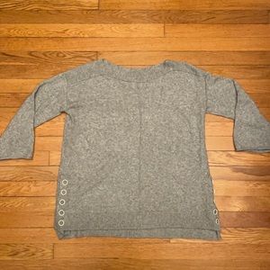 By Anthropologie 1X Button Sweater